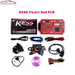 Последним KESS V2 V5.017 красный ЕС версия SW V2.47 Kess V2 ЭБУ чип-тюнинг интернет-версия KESS 5,017 OBD2 менеджер Тюнинг Комплект
