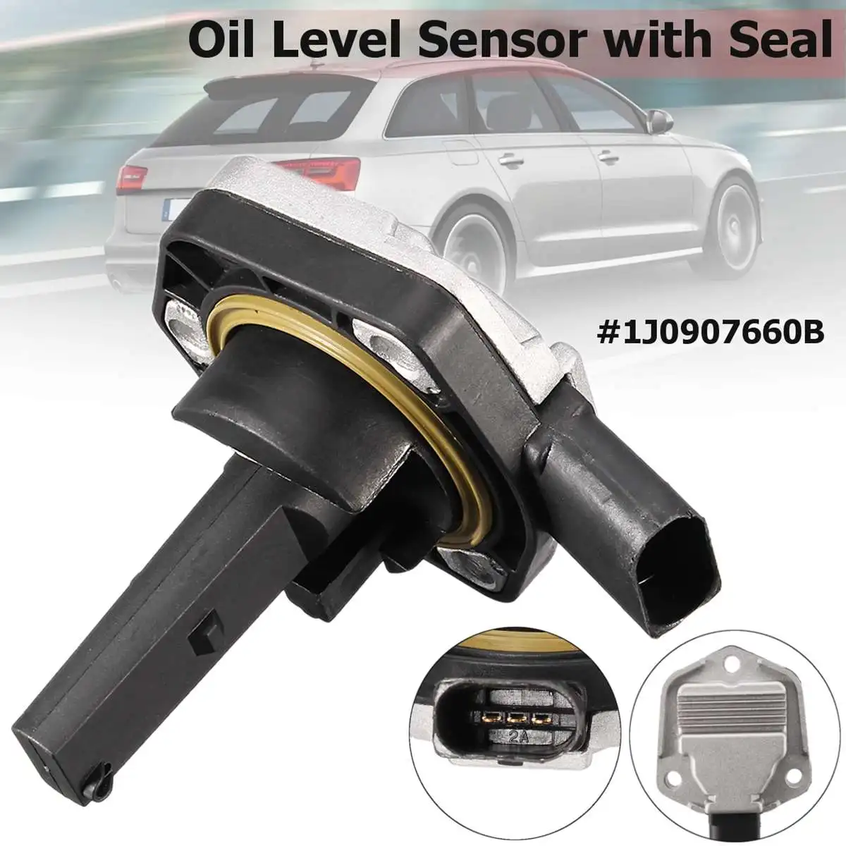 Tanie Dla Audi dla Skoda dla VW Passat A2 A3 A4 A6 A8 S3 S4 S6 TT LOctavia Golf MK4 5 dla Polo Leon czujnik poziomu oleju samochodowego 1J0907660B