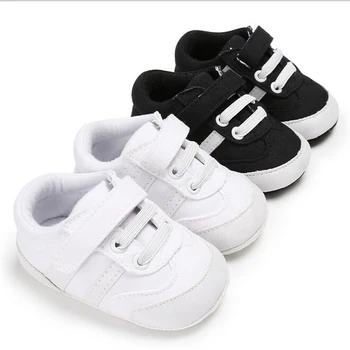

2018 Baby Kids Shoes PU Patch Sneakers for Baby Boys Sports Shoes Girls Casual shoes