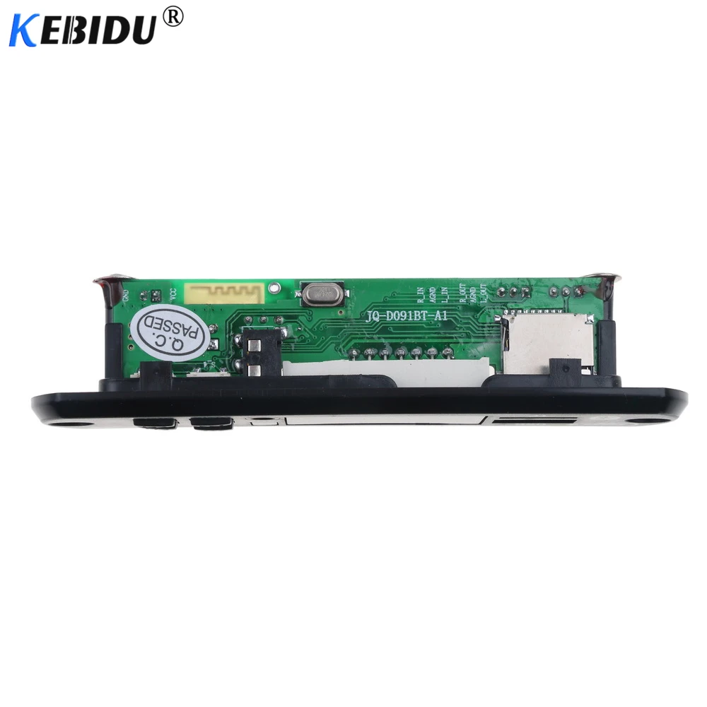 MP3 декодер kebidu Bluetooth 5 0 плата в 12 В аудио модуль FM TF Радио Блок питания Micro USB для