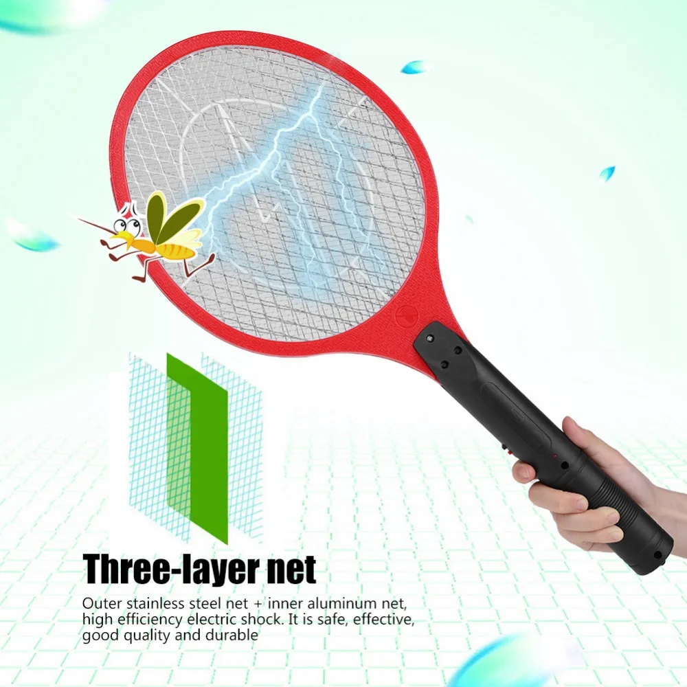 Перезаряжаемые электрические мухи комары Swatter ракетка-электромухобойка насекомые жукобойка ОСА Zapper мухи комары Killer39