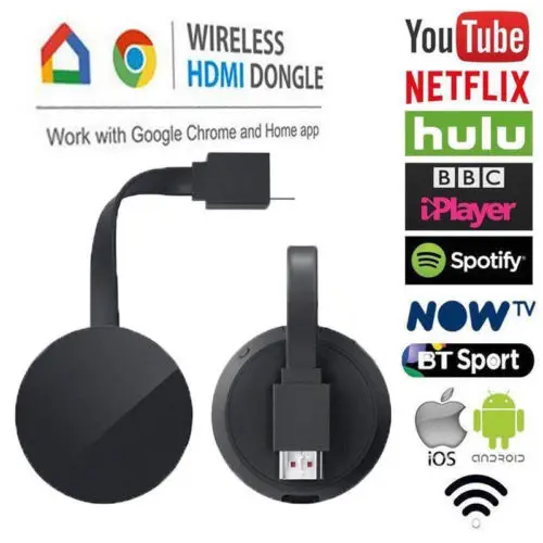 

For Google 2nd Generation Durable Chromecast 2 Digital HDMI Media Video Streamer TV Stick