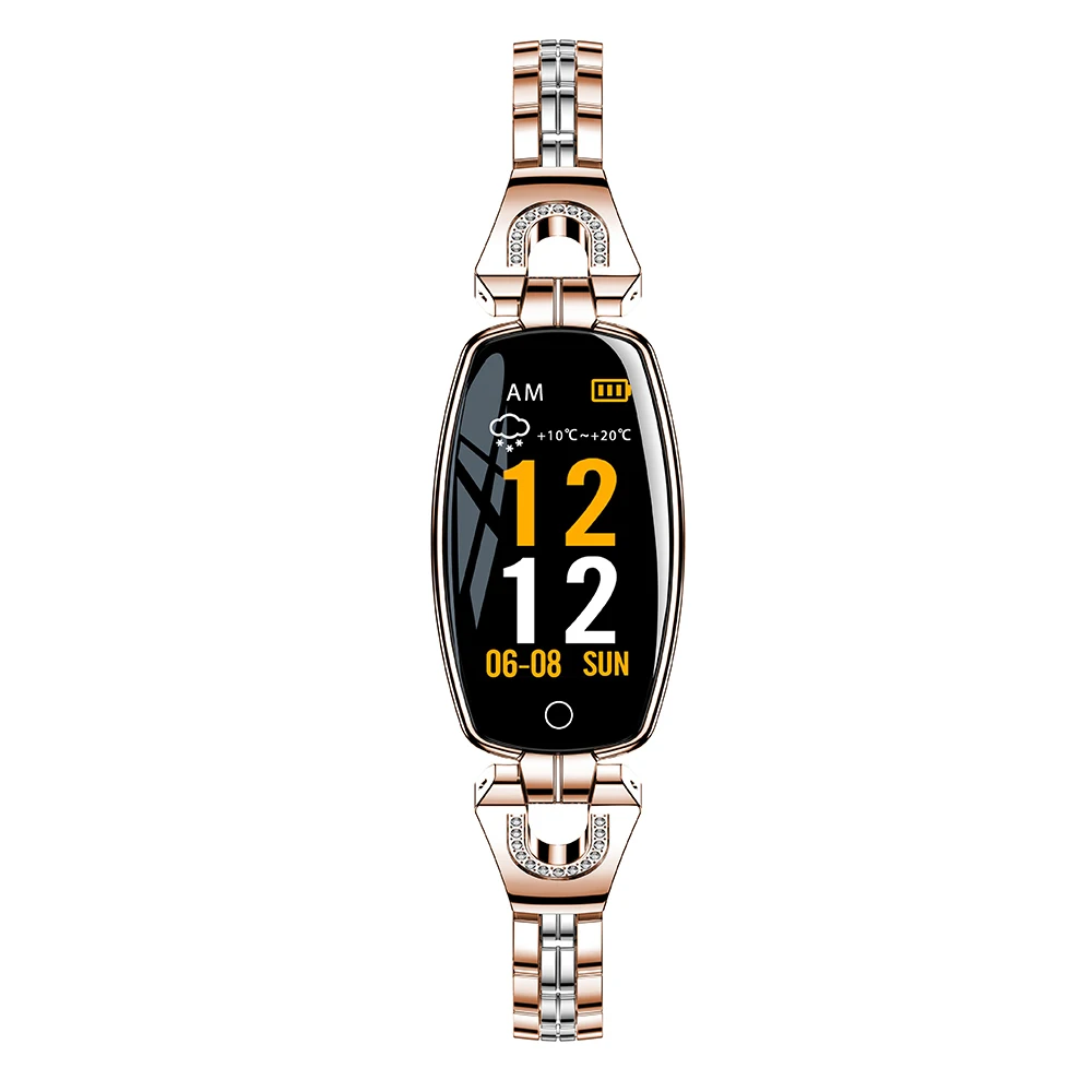 

H8 Smart Bracelet Women Watch IP67 Waterproof Heart Rate Sleep Monitor Smart Band Blood Pressure Smart Watch Band