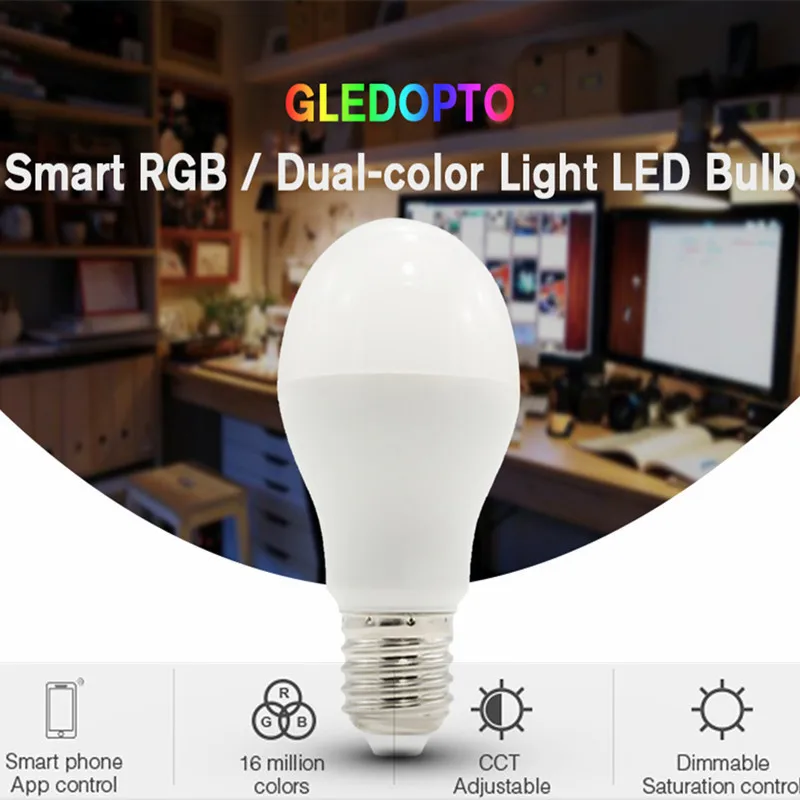 

GLEDOPTO GL-B-007Z Smart RGB / Dual-Color Light LED Bulb For Home