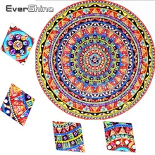 EverShine 5D Diamond Painting Flower DIY Special Shape Diamond Embroidery Mandala Diamond Mosaic Handmade Art Home Decoration