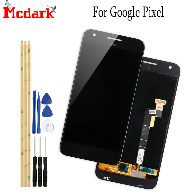 

For Google Pixel 5.0 Inch LCD Display+Touch Screen Digitizer Assembly Replacement Accessories for Google Pixel Phone with Tools
