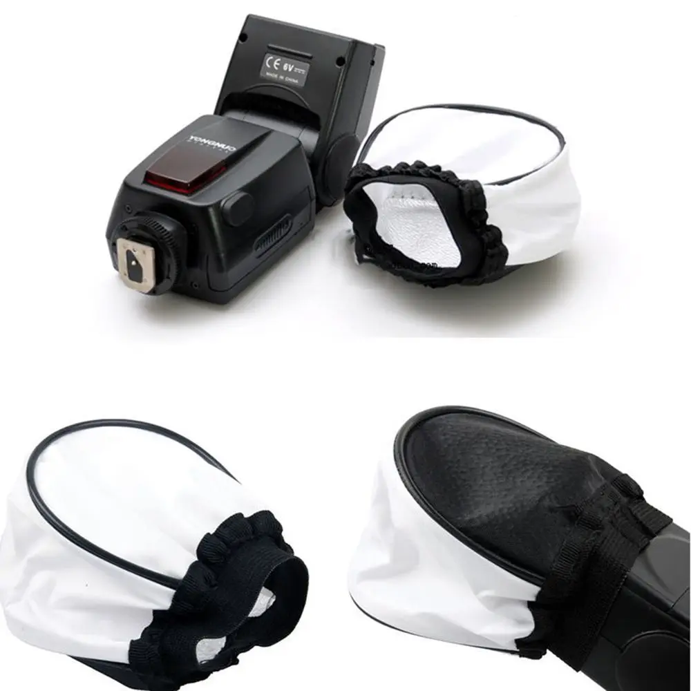 

2019 New Flash Diffuser Camera Soft Box Cover Cloth Camera Accessories Soft Flash Diffuser For Canon Metz Nikon Sony Yongnuo 10