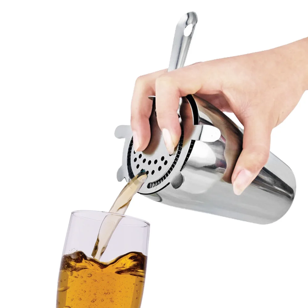 

Cocktail Shaker Ice Strainer Bar Accessories Stainless Steel Filter Barware Bar Tools