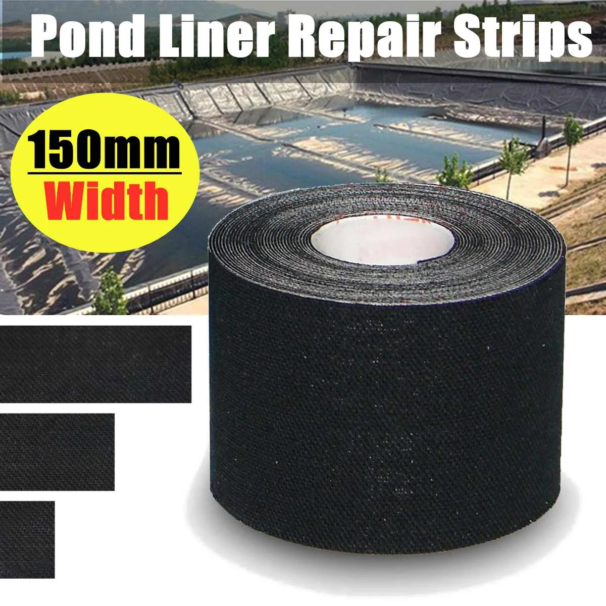 

100pcs/set Fish Pond Liner Garden Pools Reinforced HDPE Heavy Professional Landscaping Pool Waterproof Liner DIY Cloth