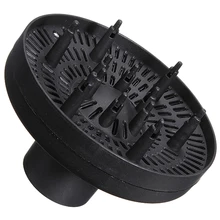 Горячий tod- Черный Модный воздуходувка Профессиональный парикмахерский салон вьющиеся волосы Фен Диффузор инструмент