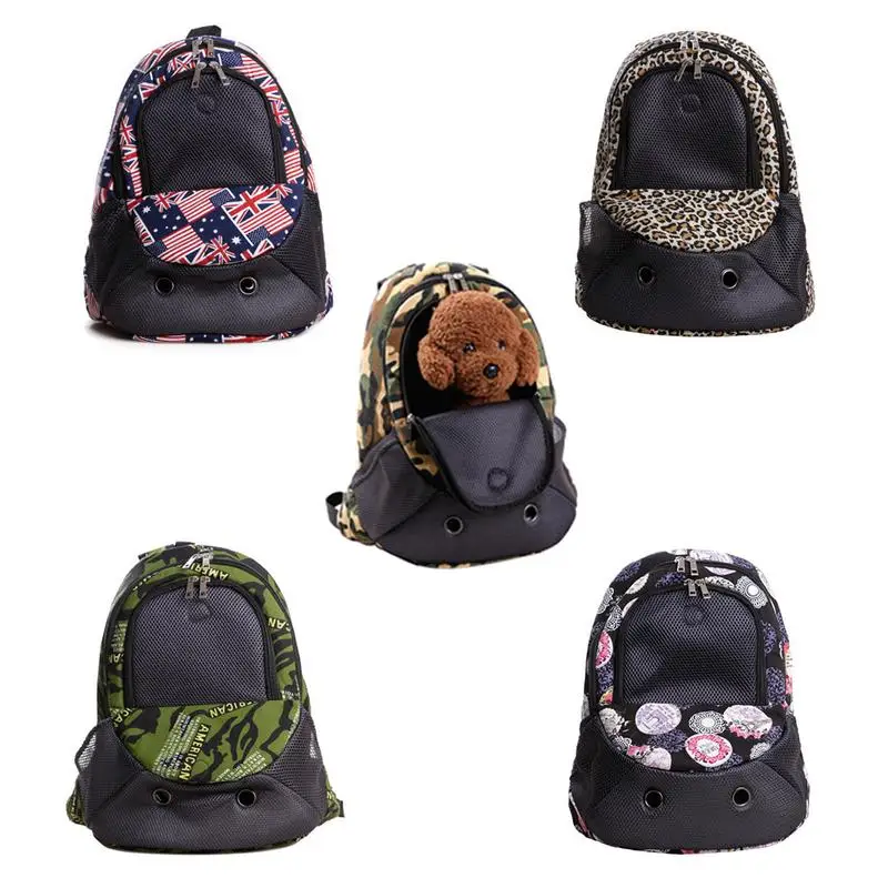 

Pet Dog Outdoor Travel Portable Chest Back Pack Breathable Durable Racksacks