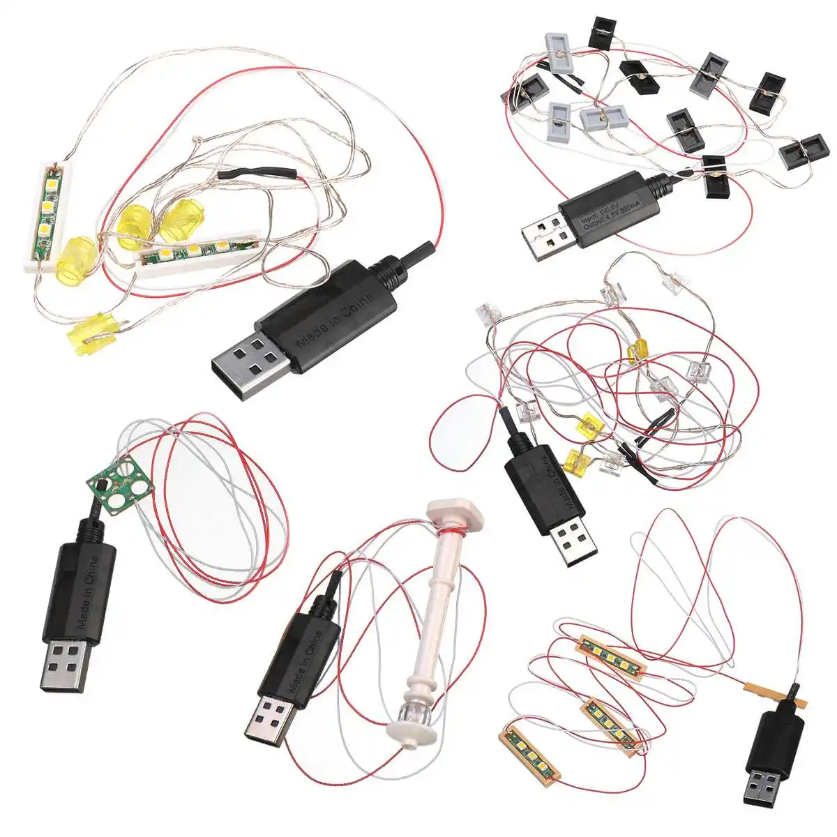 

DIY LED Light Lighting Kit for Lego Building Shop Model Toy Universal Lighting Brick Set