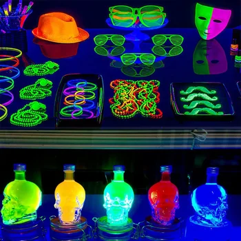 

UV Black Light 10W Activated Black Lights for Parties LED Strobe Flood Light Halloween Birthday Dance Party Ultraviolet Lamps