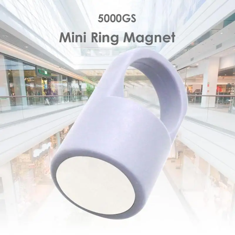  5000GS Mini Ring Magnet Security Detacher EAS Tag Unlocker Magnetic Safety Label Remover EAS Hard Label Ring Nail Remover