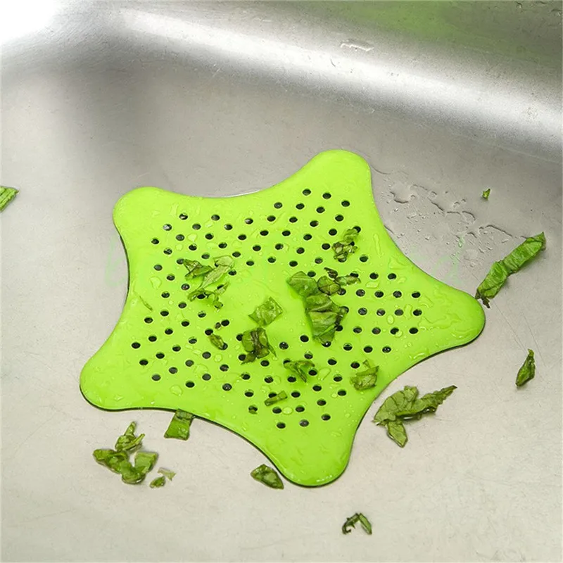 

1Pcs New Bathroom Basin Sink Shower Hair Catcher Strainer Plug Drain Stopper Filler Bathroom Kitchen Tools Accessories