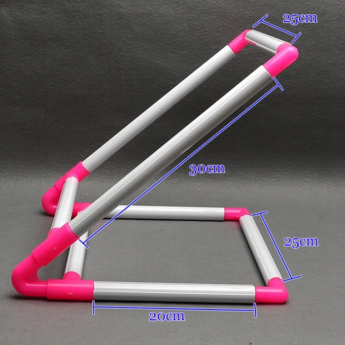  Embroidery Frame Storage Holders Practical Universal Clip Plastic Cross Stitch Hoop Stand Holder Su