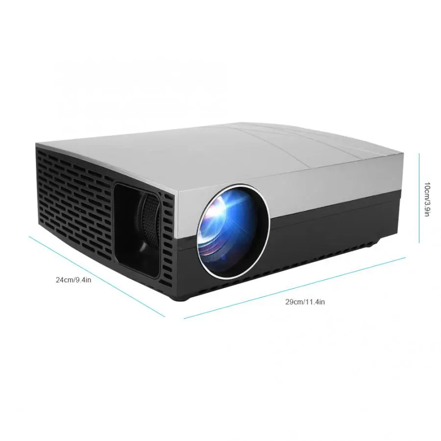 3800Lm HD LED Smart Projector Home Theater HDMI Home Beamer Basic Version proyectores de cine en casa