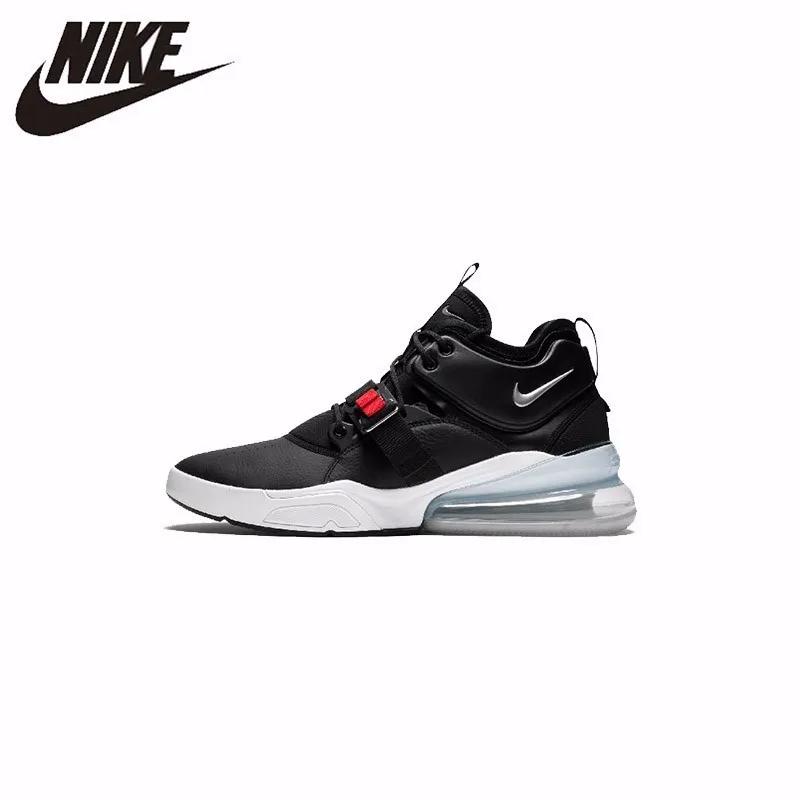 

NIKE AIR FORCE 270 Black Silver Function Will Air Cushion Motion Running Shoes For Men Sneakers #AH6772-001