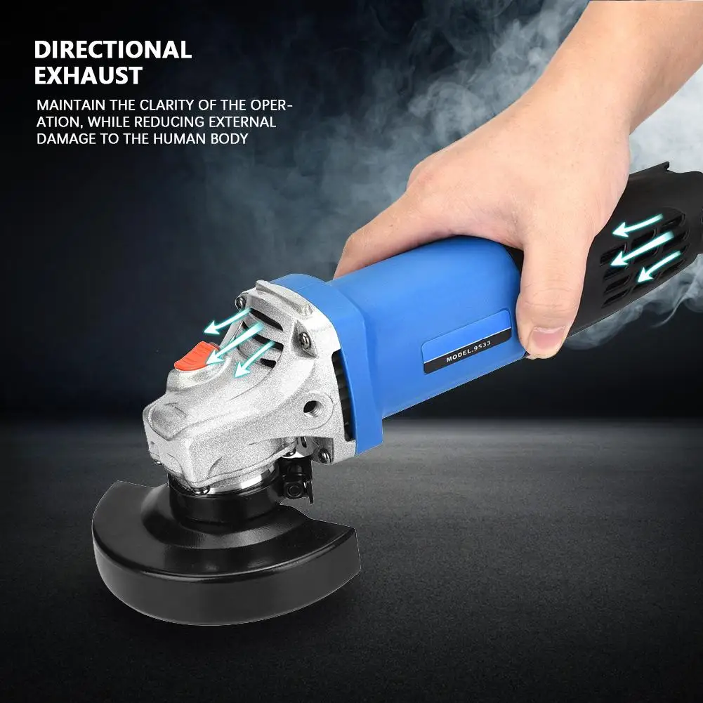 

220V Electric Angle Grinder 12000r/min Angle Grinder Electric Angle Grinding Machine Power Tools EU plug
