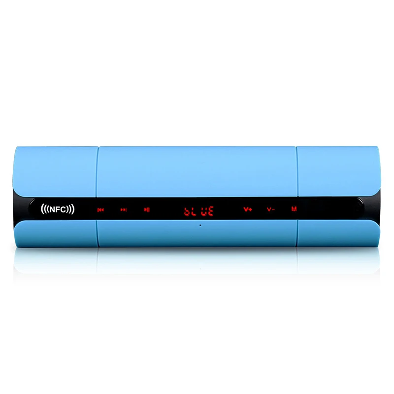

Multi Portable LCD Speaker Wireless Bluetooth V3.0 NFC Speaker With FM Radio