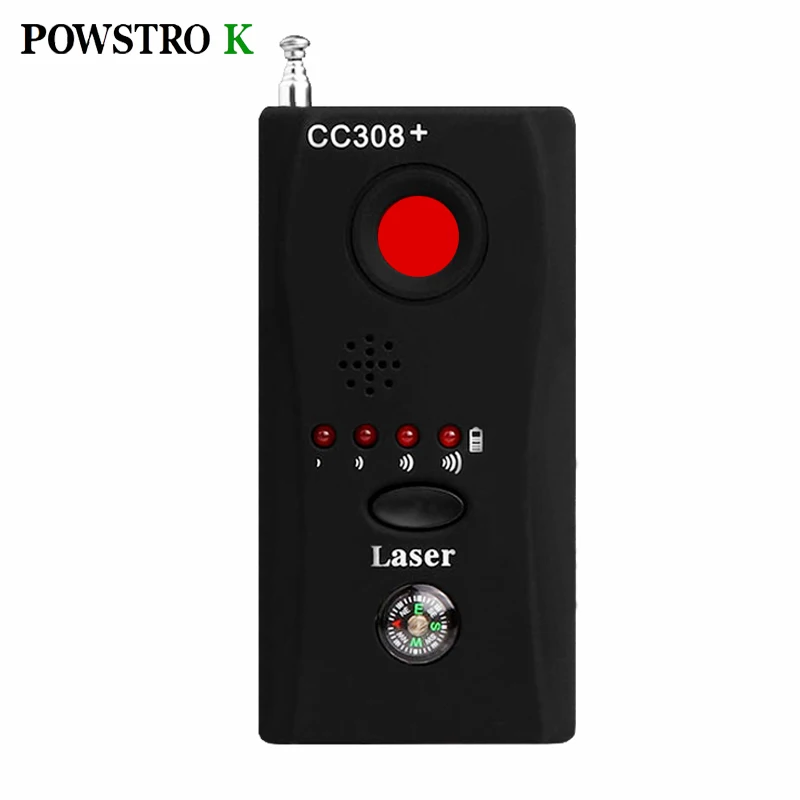 Multi Function RF Signal Finder Full Range Wireless Camera Cell Phone Radio Detector Spy Bug Detector for Camera Phone etc.