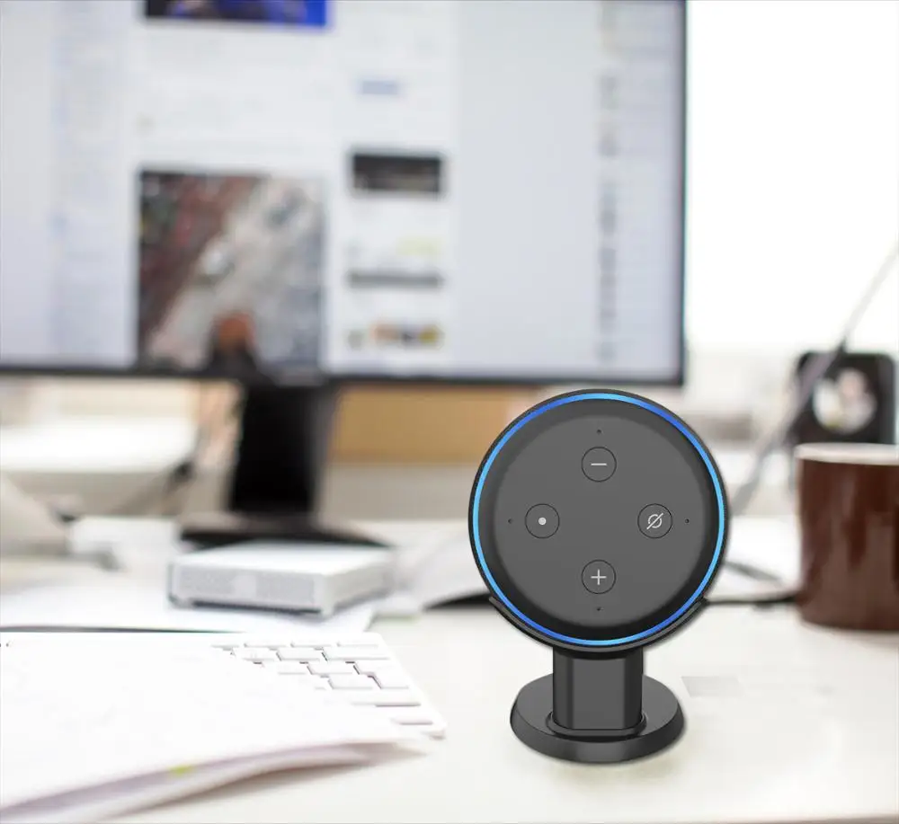 Настенный держатель LINGYOU для Amazon Echo Dot 3 го поколения Alexa подставка голосовых