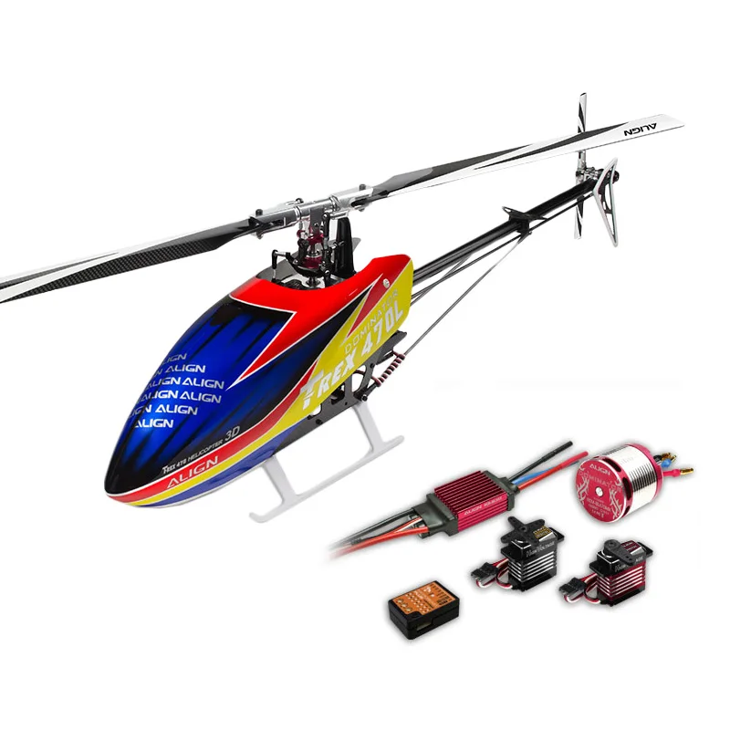 High Speed ALIGN T REX 470LT Helicopter Dominator Super Combo 450L