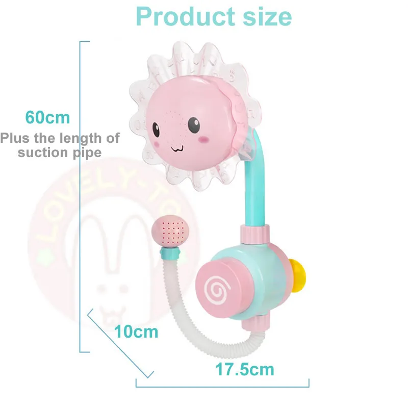 Newborn Baby Game Bathtub Sunflower Shower Water Spray Toy Children Kids Pool Swimming Bathtub Bath Bambino Artikelen Infants Newborn Baby Game Bathtub Sunflower Shower Water Spray Toy Children Kids Pool Swimming Bathtub Bath Bambino Artikelen Infants