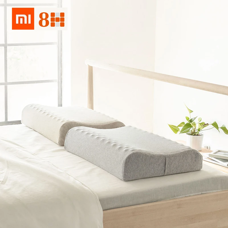Дешево Xiaomi 8h 60x40 см, натуральная латексная массажная подушка, Spa Z3, Спящая Подушка для массажа шеи, для здоровья, для шеи, для ухода за головой, чехол д...