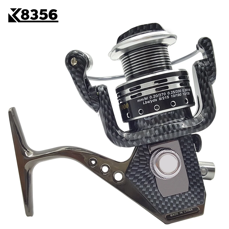 

K8356 Fishing Spinning Reel BA1000~BA7000 14BB 5.5:1 Carp Fishing Reel Metal Line Cup Left/Right Handle Saltwater Fishing Reel