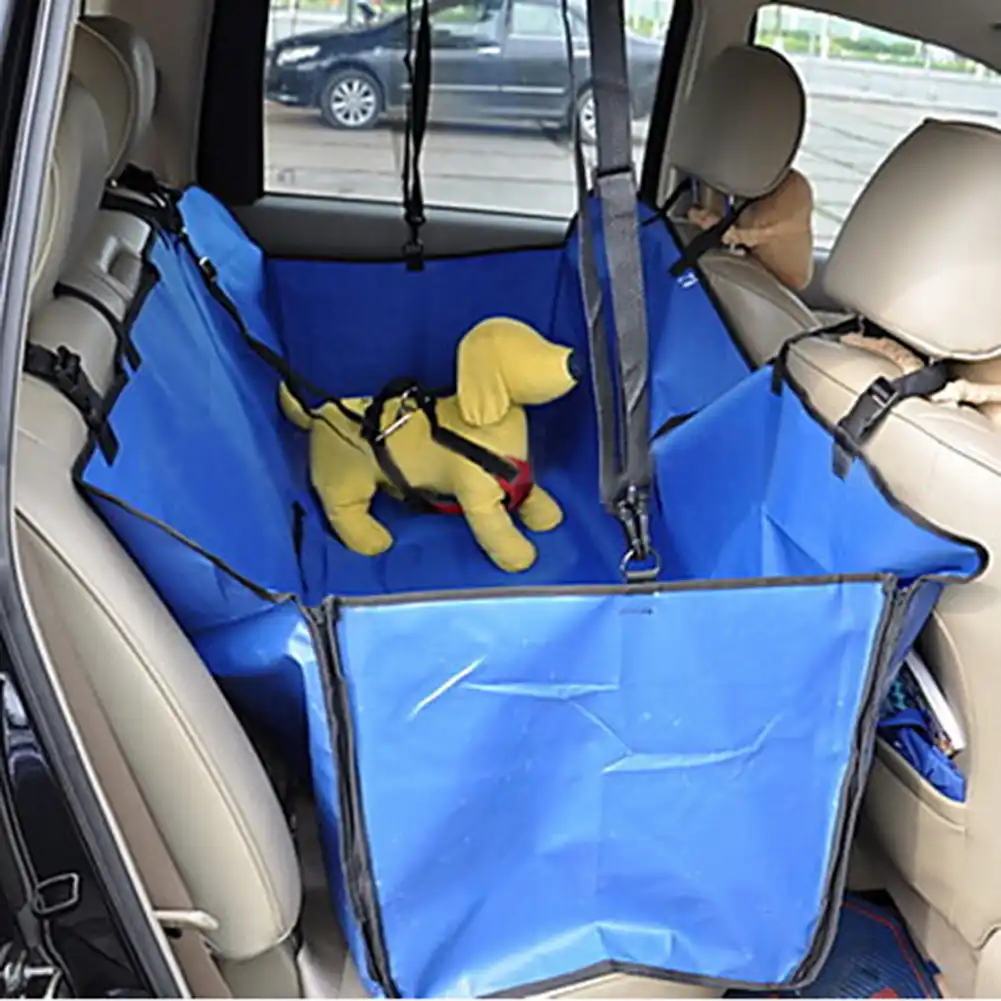 Pet Dog Car Seat Cover Waterproof Rear Bench Mat Rear Oxford Cloth