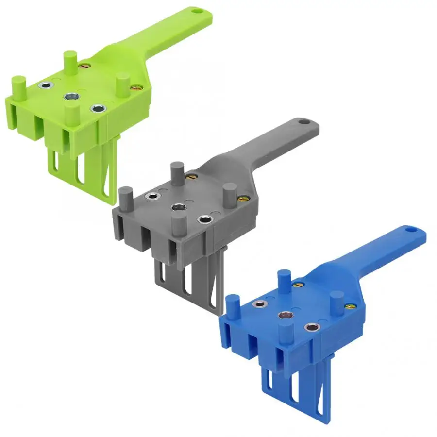 

Plastic Hand-held Wood Punch Woodworking Locator Board Connection Hole Locator DIY Woodworking