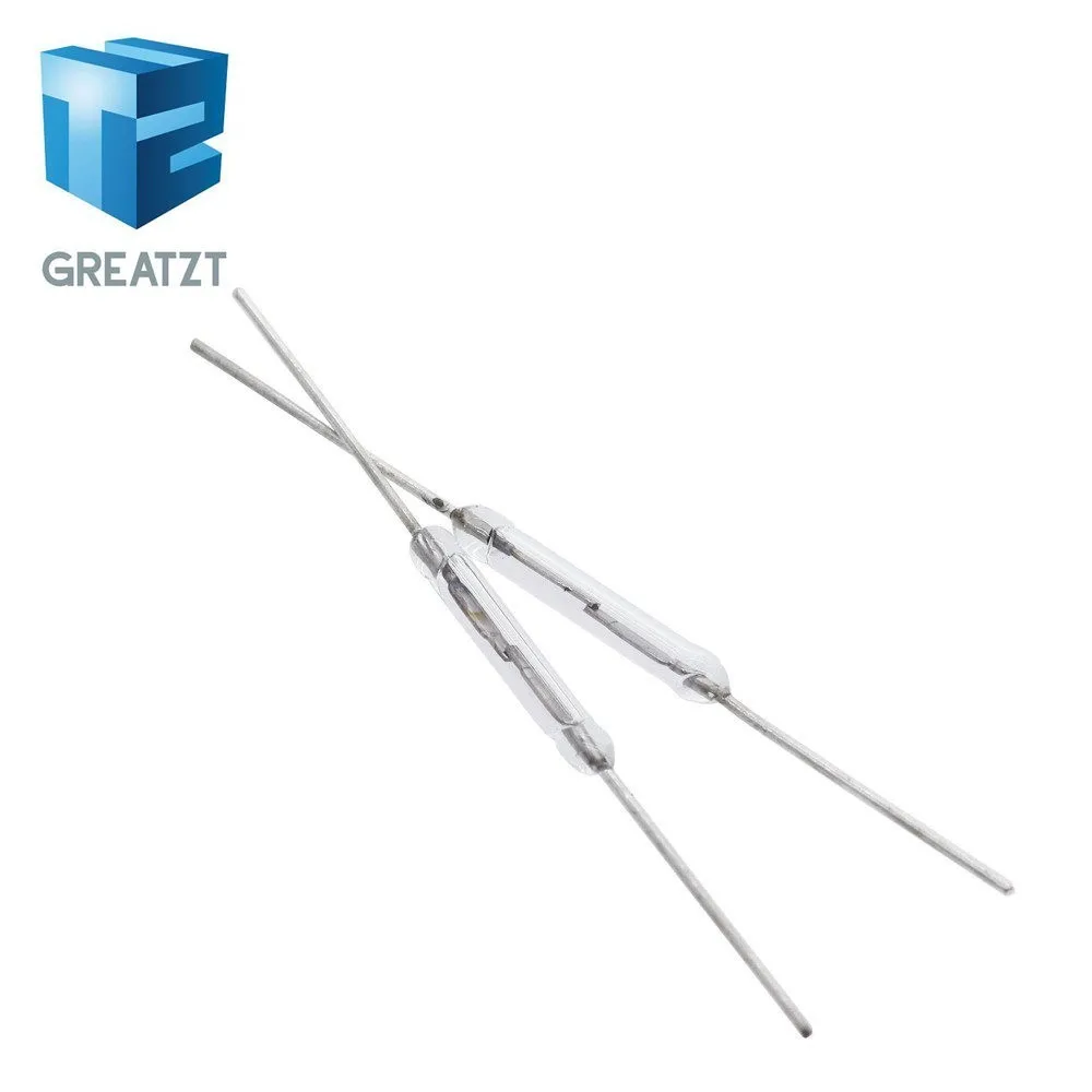 10 шт. N/O язычковый магнитный переключатель GREATZT 2*14 мм нормально открытый
