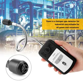 

Halogen Gas Detector 5750A Black Semiconductor Detecting Halogen Gas Leak Detector -1050C Gas analyzing tools
