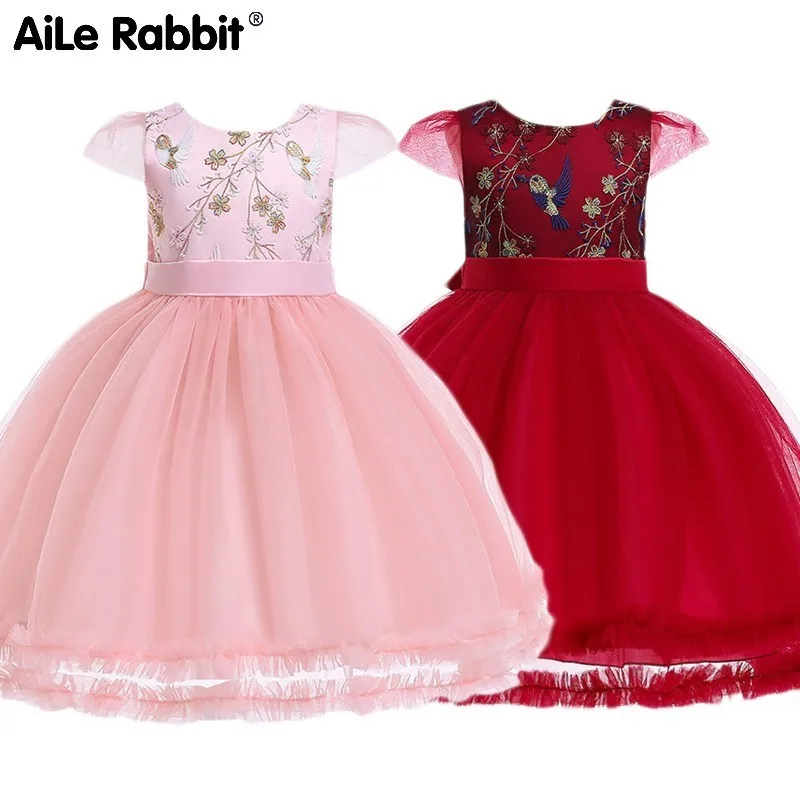 AiLe Rabbit/детская одежда платья для девочек свадебное платье принцессы в