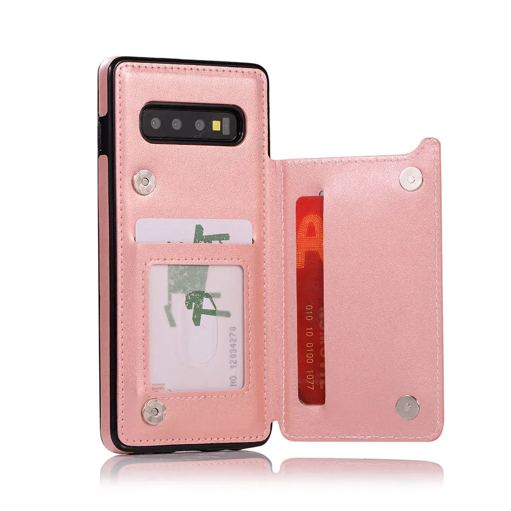 Чехол Кошелек для телефона Samsung S7 S10 S8 S9 чехол с держателем карт Note 8 9 Plus Fundas Coque Capa