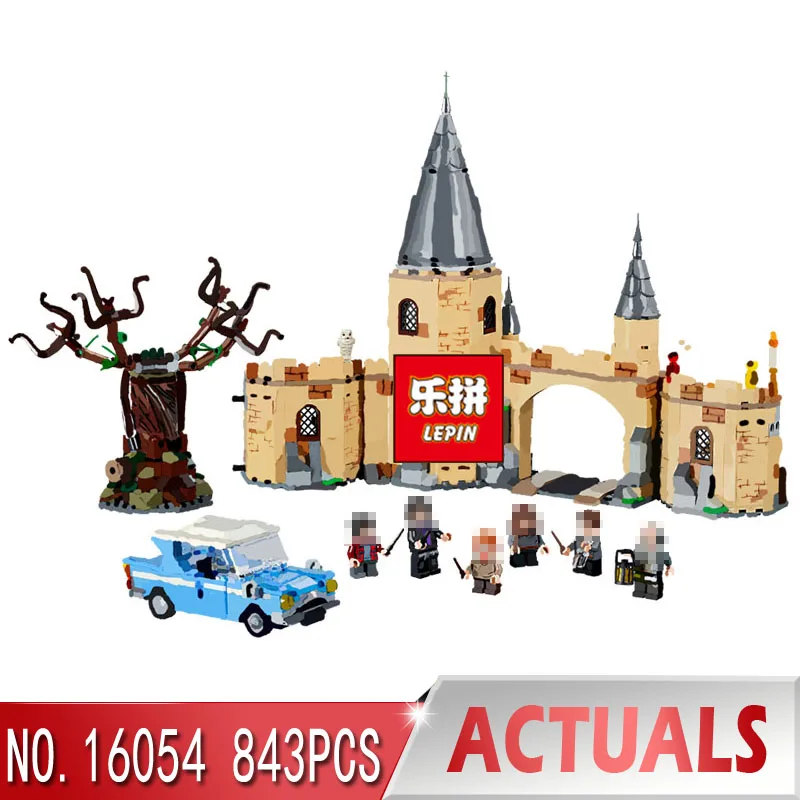 

Lepin 16054 Harry Movie Potter The Legoinglys 75953 Hogwarts Whomping Willow Set Building Blocks Kids Toys Christmas Gifts Model