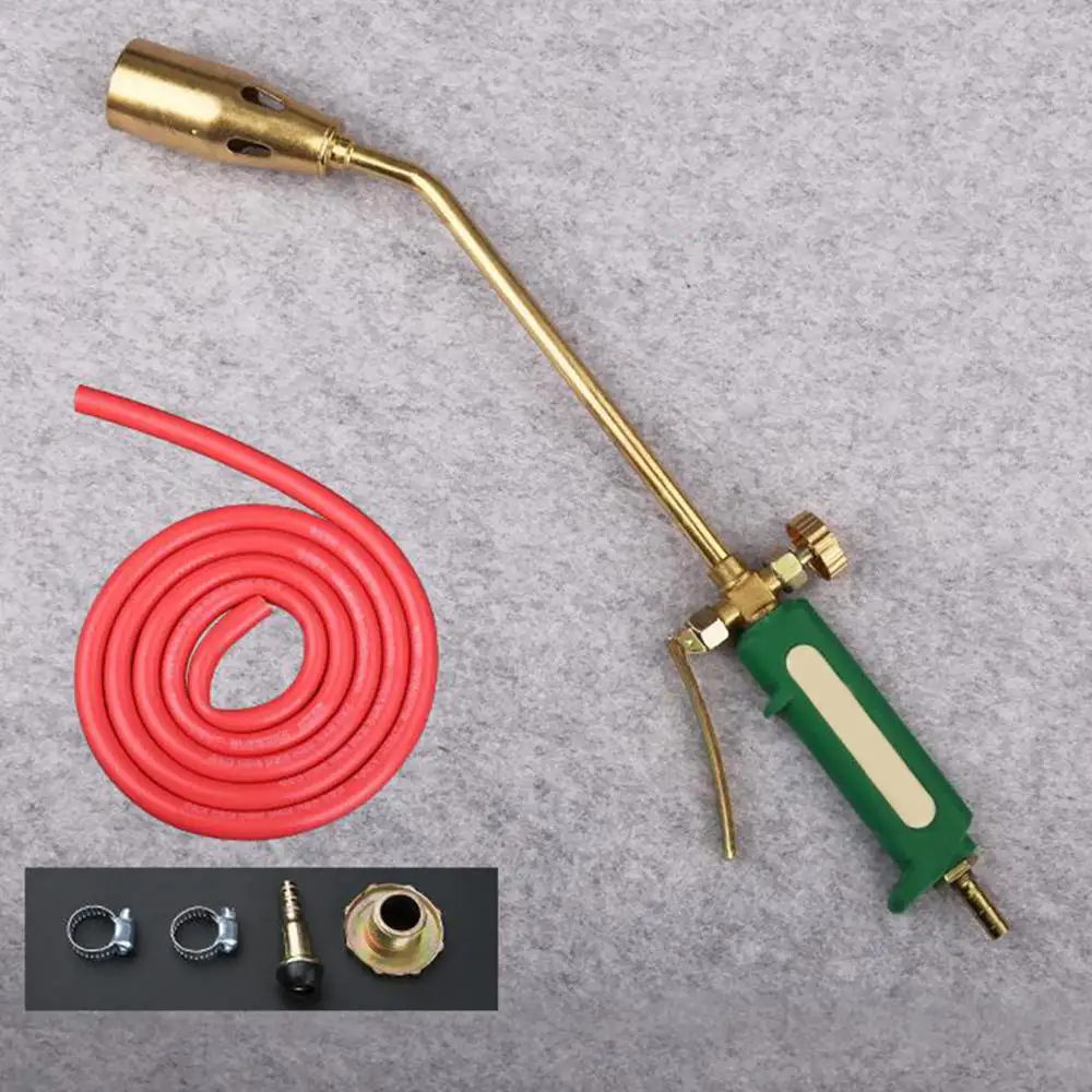 

1PC Doule Switches Flame Burner Gas Torch Gun Blowtorch Cooking Soldering Auto Ignition gas-Burner Heating Welding Tools