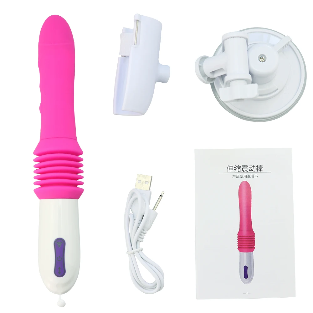 Sex toy vibrators 10 Speed Automatic Telescopic Dildo Vibrator Sex Toys For Woman G-spot Stimulation Massager Female Masturbator 6 Sex toy vibrators 10 Speed Automatic Telescopic Dildo Vibrator Sex Toys For Woman G-spot Stimulation Massager Female Masturbator 6