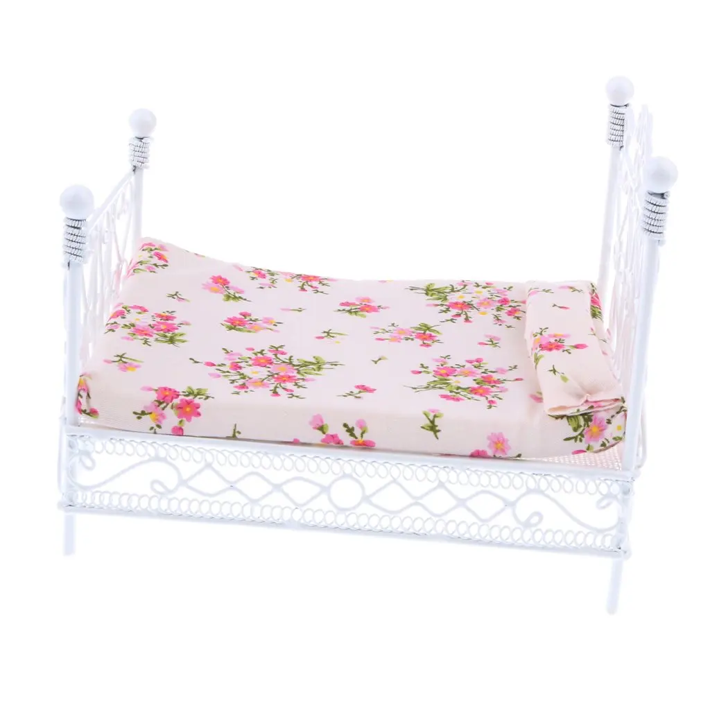 5pcs 1:12 Scale Dollhouse Furniture Miniature Table Chair Bed Doll House Accessories Toys Birthday Gift for Children Kids Adult 5pcs 1:12 Scale Dollhouse Furniture Miniature Table Chair Bed Doll House Accessories Toys Birthday Gift for Children Kids Adult
