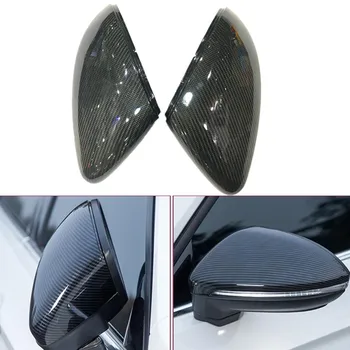 

Carbon Fiber For VW Golf 7 MK7 MK7.5 R GTI GTE GTD 2013- 2018 Touran 2016-17 Car Side Rearview Back Mirror Cover Replacement