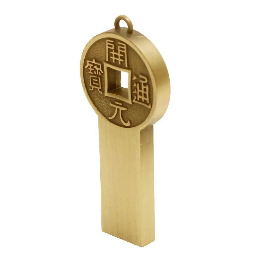 Usb накопитель Китайская древняя монета флеш карта памяти u диск подарки холодный