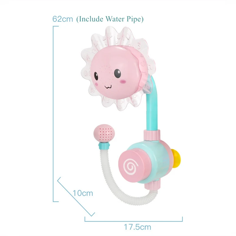 Детская игрушка для ванны, душ для ванны, спрей для купания с носиком, ручной кран для всасывания, игрушки для ванной, игрушки для малышей, для маленьких мальчиков и девочек