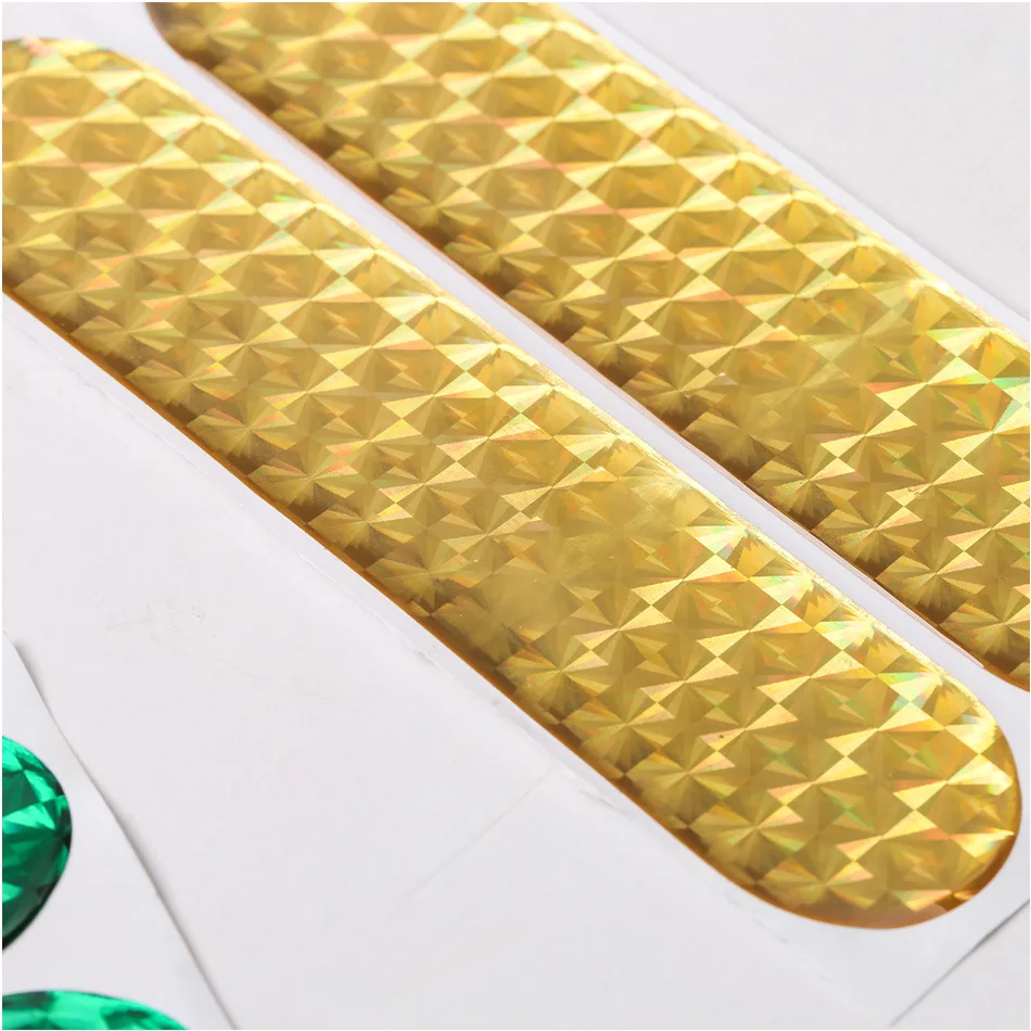 Car Reflective Sticker Epoxy Reflective Warning Sticker Door Anti-Collision Stick Epoxy Reflective Sticker