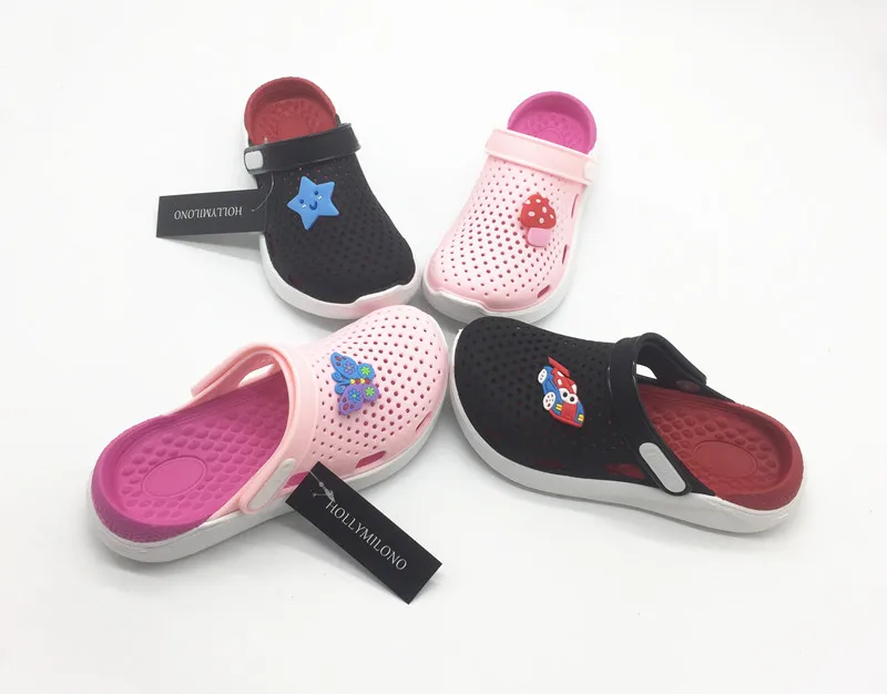BEST BOYS GIRLS KID SHOES CHILDREN CROC SHOE SLIPPERS MASSAGE FOOTBED TPU RUBBER BEACH SANDALS FOR BOY GIRL KIDS US11-3 EU30-35