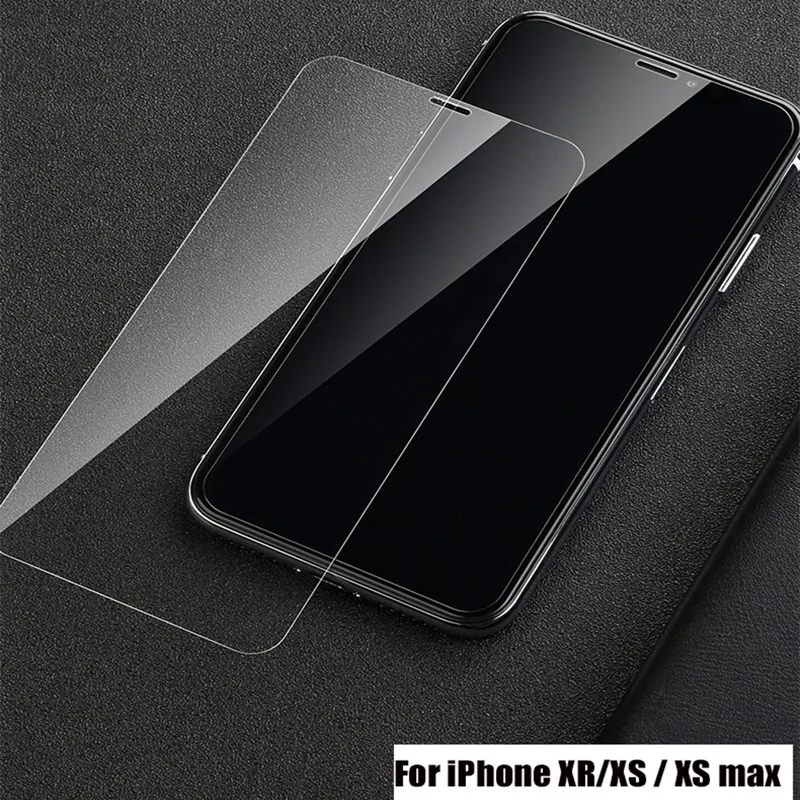 2.5D Закаленное стекло для iphone X XR XS Max Защита экрана для iphone 4 4S 5S 5C 5 SE 6 6s 7 8 Plus закаленное защитное стекло