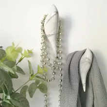 Настенное пальто органайзер для хранения ключей крючок для одежды мрамор креативный животное птица детская комната Домашний декор