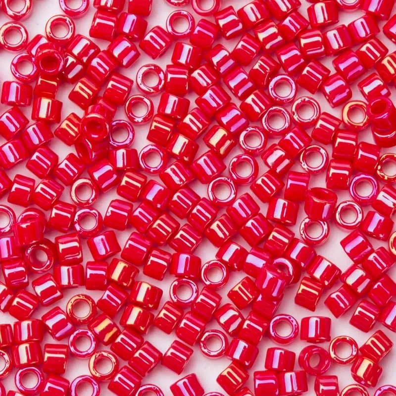 

Taidian Opaque Luster Miyuki Delica Beads For Handmade Jewelry DB214 1.6x1.3MM 11/0 5grams/lot about 1000pcs