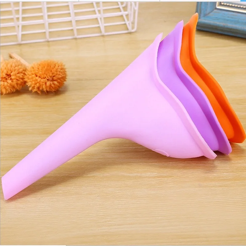

Soft Silicone Women Pissing Urinal Pee Standing Urination Device Travel Outdoor Hiking Stand Up Piss Toilet Urinals for W