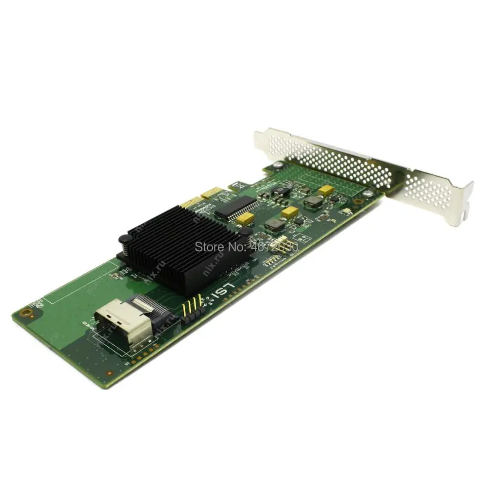 Новая плата контроллера Broadcom Avago LSI SAS 9217-8i 8 портов HBA JBOD SFF8087 Mini-SAS HD 6 ГБ PCI-E 3,0X8 Сделано в Китае